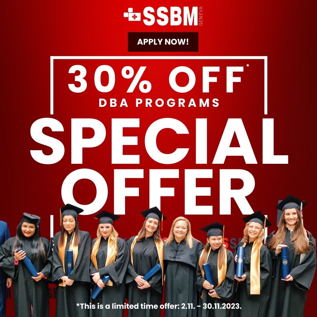 Promotion month of SSBM Geneva DBA Programs