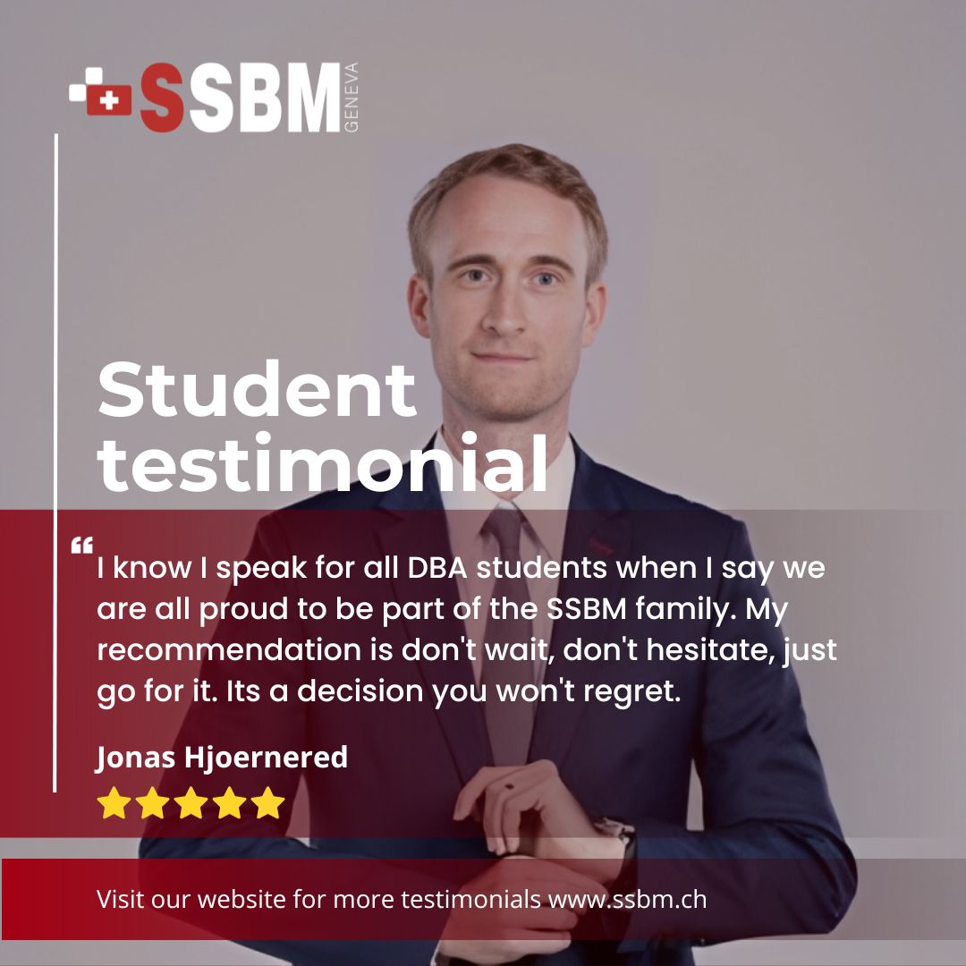 Jonas Hjoerenered DBA Student Testimonial