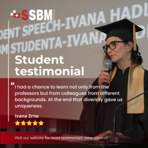 Ivana Zrno Student Experience at SSBM