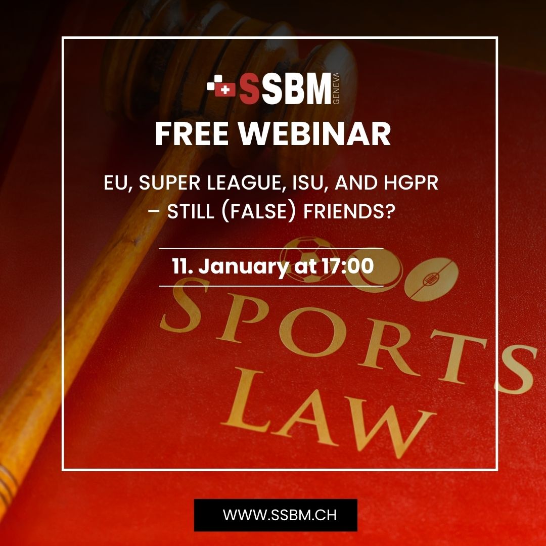 Sports Law webinar