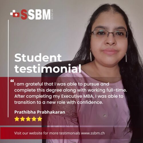 Student testimonial SSBM MBA