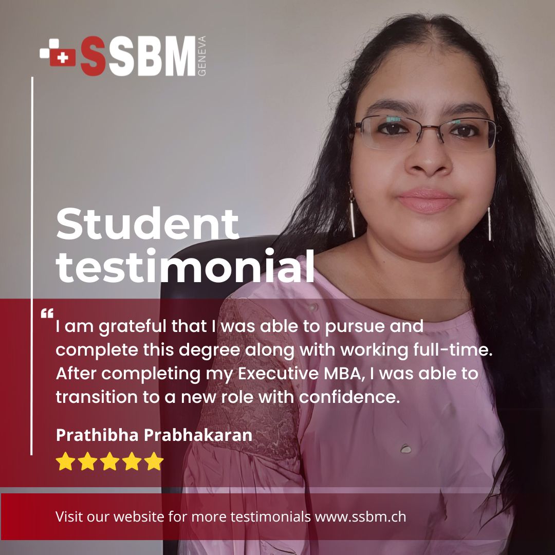 Student testimonial SSBM MBA