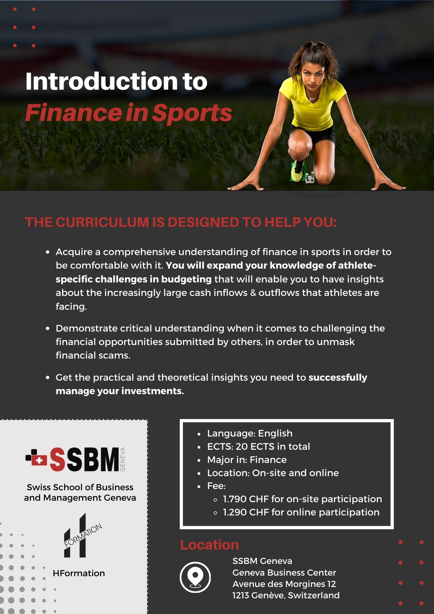 finance in sports ssbm