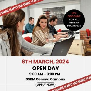 open day SSBM Geneva 2024