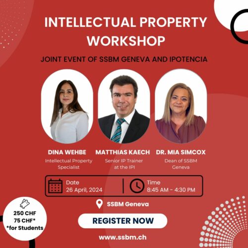 Intellectual Property workshop SSBM Geneva