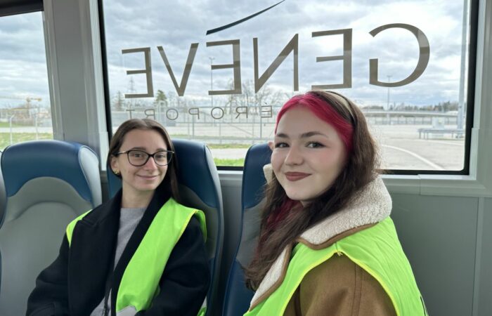 geneva airport visit ssbm students