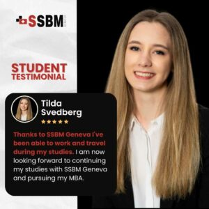 Tilda Svedberg Student Testimonial