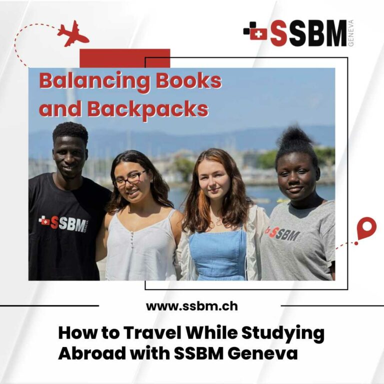 Balancing books and backpacks