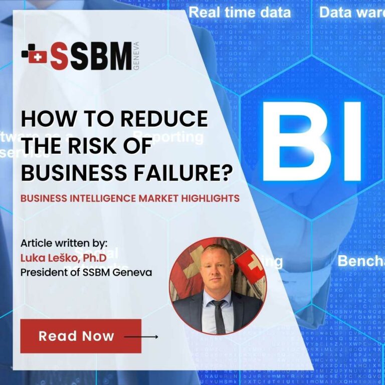 HOW TO REDUCE THE RISK OF BUSINESS FAILURE BUSINESS INTELLIGENCE MARKET HIGHLIGHTS (2)