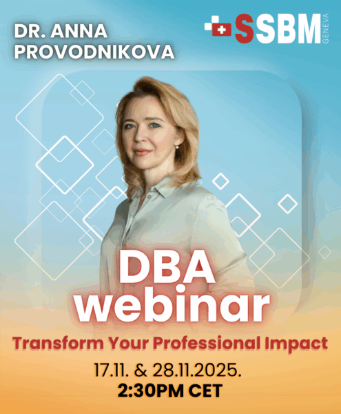 Dr. Anna Provodnikova DBA Webinar
