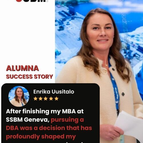 SSBM Geneva Alumna