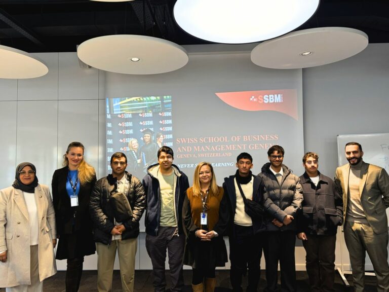 SSBM Geneva visit from Dubai