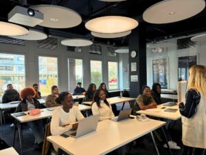 SSBM students at Personal development class