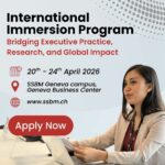 SSBM Geneva Immersion Program