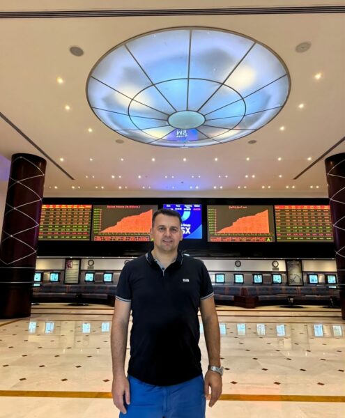 SSBM professor at Muscat Stock Exchange