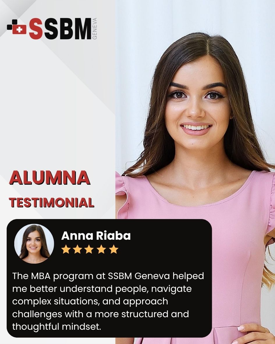 Alumna Testimonial SSBM Geneva MBA