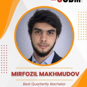 SSBM Geneva's Best Quarterly Bachelor Student