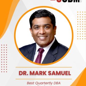 Best Quarterly DBA Student