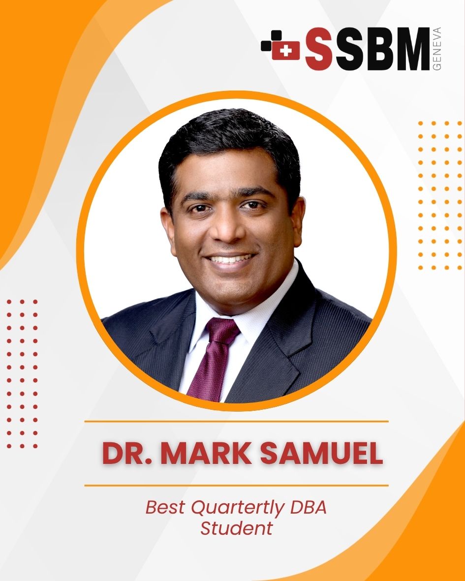 Best Quarterly DBA Student