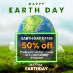 Earth Day special offer: Certificate in Sustainability
