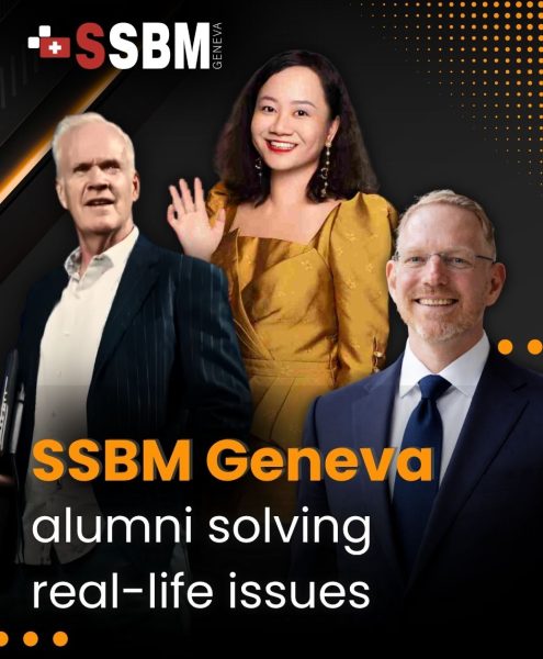 SSBM Geneva students solving real-life issues