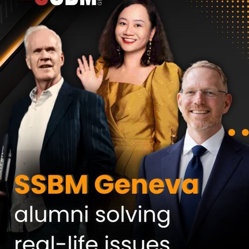 SSBM Geneva students solving real-life issues
