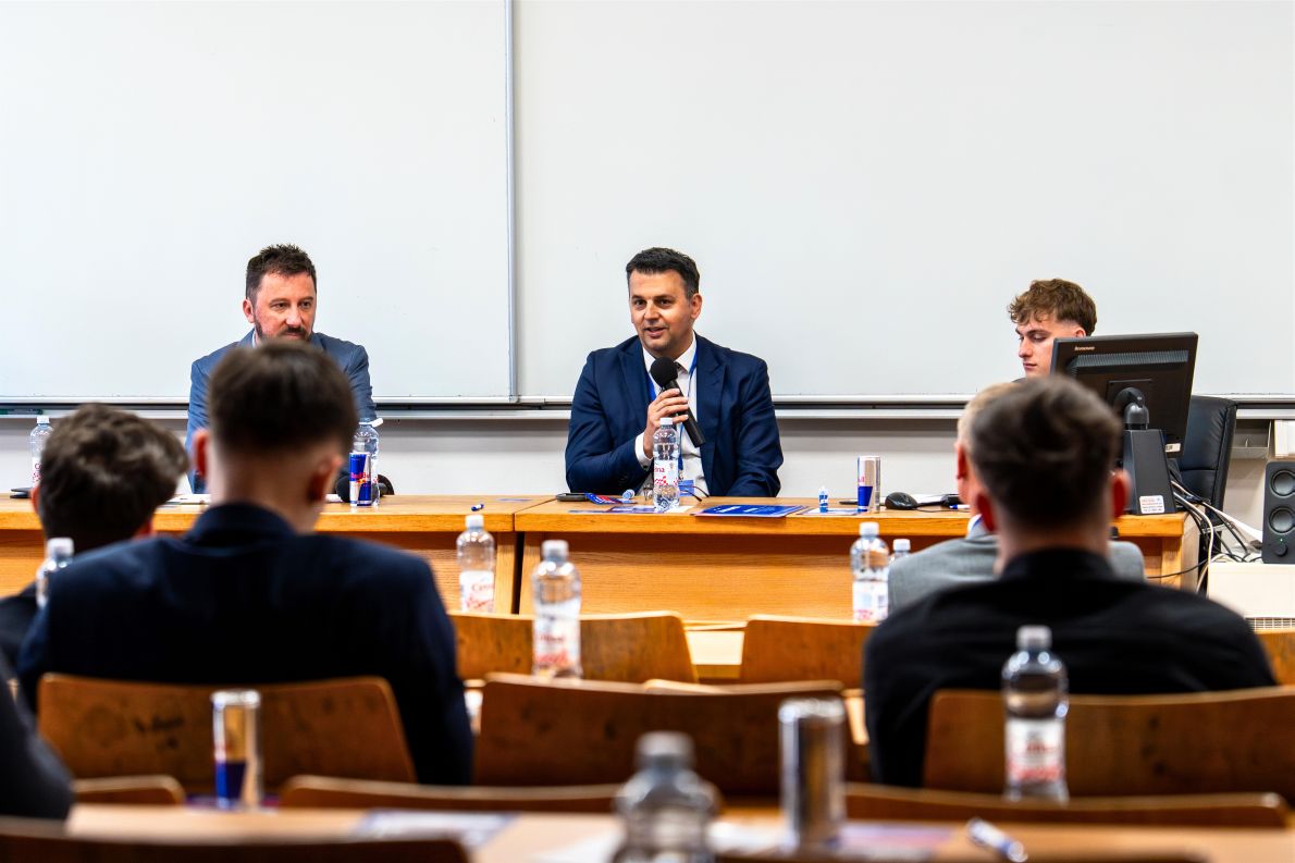 Professor Dario Silic at the conference
