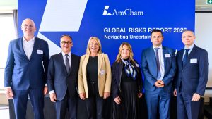 Professor Dario Silic at Marsh and American Chamber conference