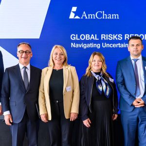 Professor Dario Silic at Marsh and American Chamber conference