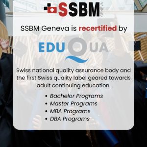 EduQua recertification SSBM Geneva