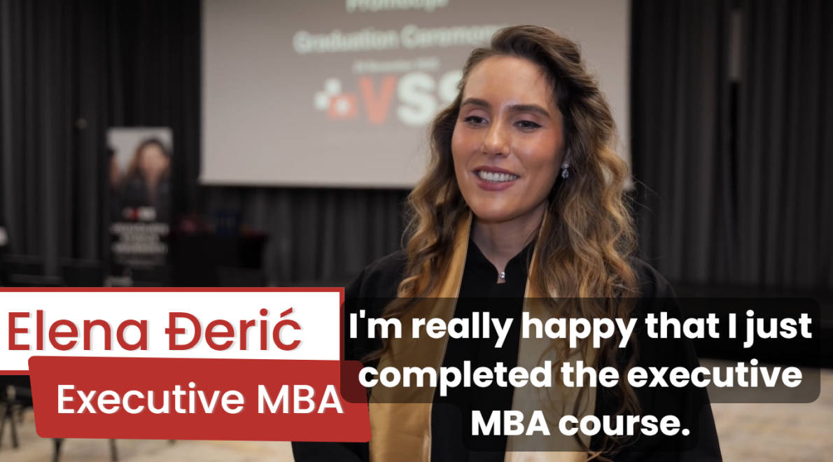 Graduation testimonial Zagreb