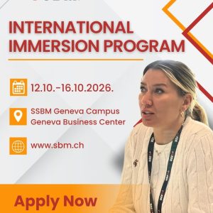 Immersion Program SSBM Geneva