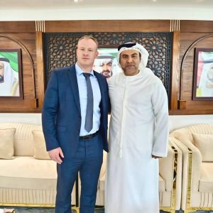 SSBM President with Emirati Businessperson of the Year