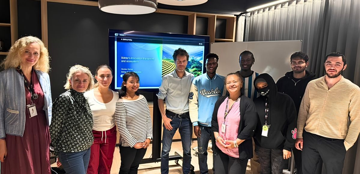 Guest speaker at SSBM Geneva campus