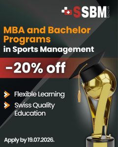 FIFA World Cup offer - 20% off MBA and Bachelor in Sports Management