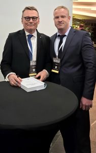 SSBM President at Conference with Nobel Prize Winner