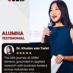 Dr. Khulan Vam Twist testimonial - DBA Alumna