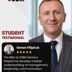 Goran Filipčuk SSBM Geneva Bachelor Student Testimonial