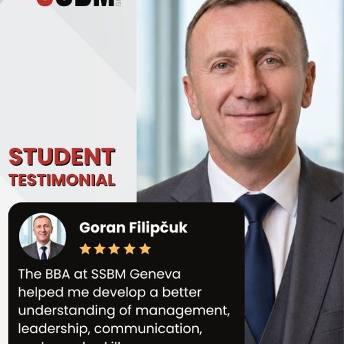 Goran Filipčuk SSBM Geneva Bachelor Student Testimonial