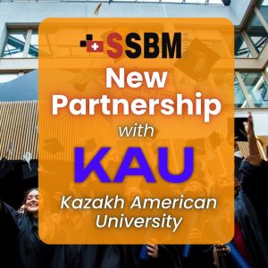 Memorandum of Understanding between Kazakhstan-American University KAU and SSBM Geneva
