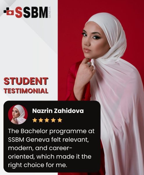 Nazrin Zahidova Student Testimonial SSBM Geneva