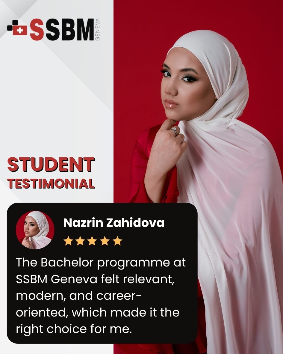 Nazrin Zahidova Student Testimonial SSBM Geneva