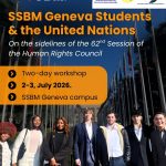SSBM Students and United Nations Workshop