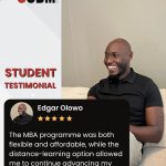 Edgar Olowo MBA Student Testimonial
