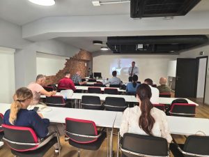 Business Intelligence class MBA students Zagreb