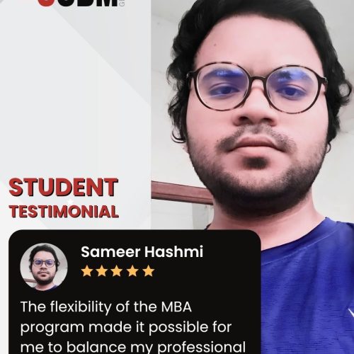 Student testimonial MBA SSBM Geneva