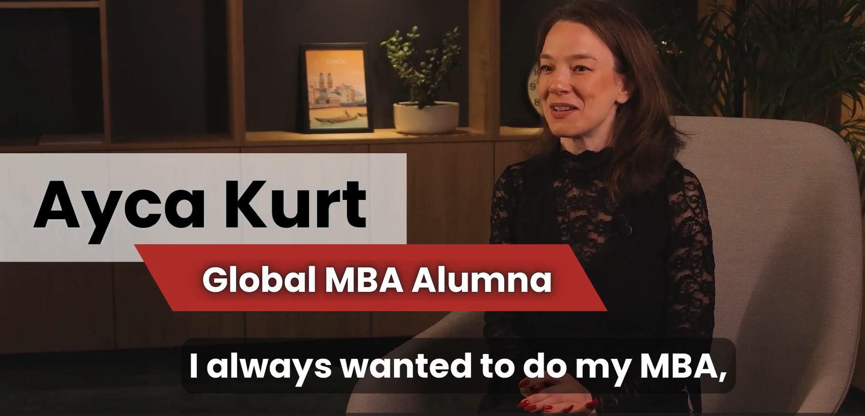 Ayca Kurt, MBA Testimonial