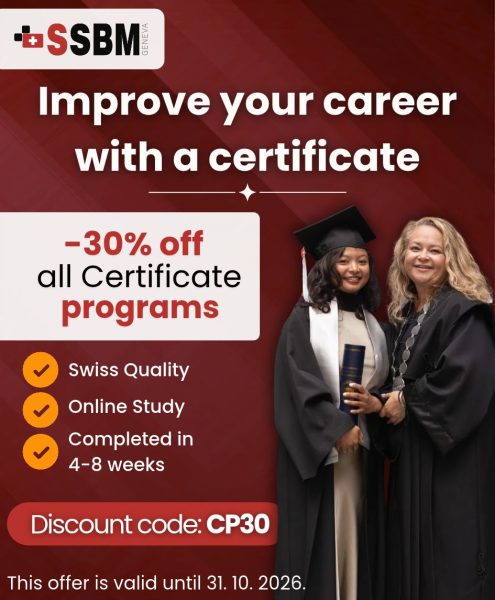 Certificate Programs 30% off SSBM Geneva
